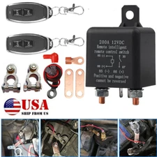 Car Wireless Remote Control Kill Disconnect Switch Anti Leakage Battery Isolator