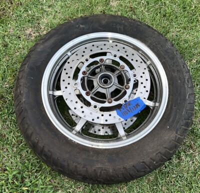 Yamaha V-Star 1100 1300 xvs1300 a FRONT WHEEL RIM 5KS-25168-00-MA BRAKE ROTORS