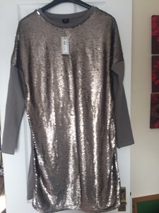 river island jumper dress
