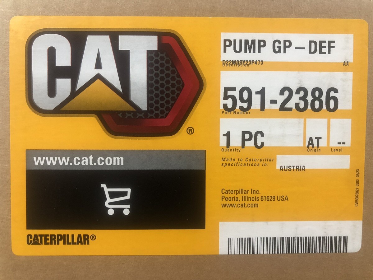 Caterpillar 591-2386 DEF Pump | eBay