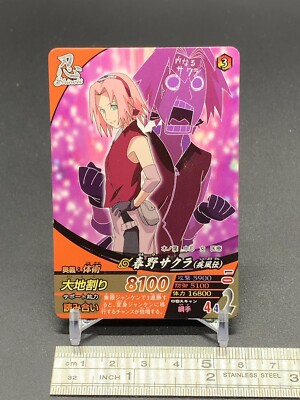 Sakura Haruno NFP011 Naruto Card TCG Bandai 2008 Japanese | eBay