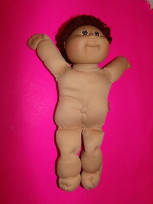CABBAGE PATCH KIDS PUPPE COLECO ROTBRAUNE HAARE 00111
