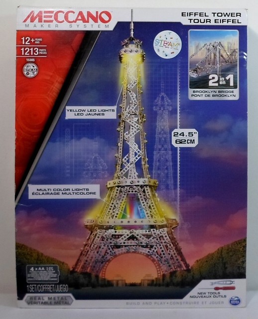 meccano eiffel tower