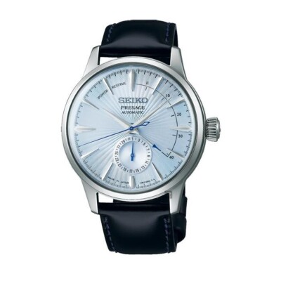 Seiko Presage SSA343J1 Cocktail Blue Automatic Black Leather Japan