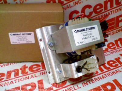 MAMAC SYSTEMS PS-200-2-A-3-L / PS2002A3L (BRAND NEW)