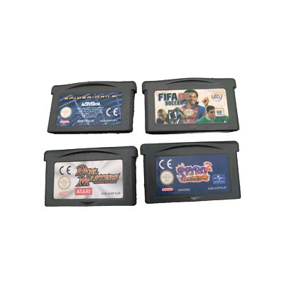 4x Gameboy Advance Spiele, Duel Masters, Spyro 2, Spiderman 2, FIFA Soccer 06