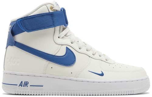 Sz 5 - W Nike Air Force 1 High SE '40th Anniversary - Sail Blue