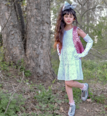 GAUDI TEEN-sz 10-EASTER-GORGEOUS-White-Lace-DRESS-PARTY-Formal-wedding-
