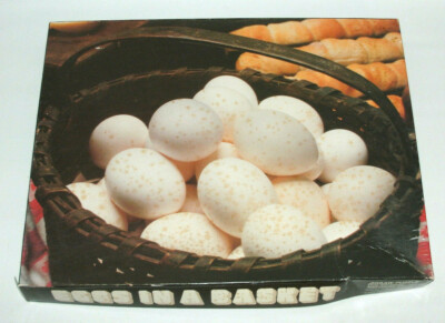 Vintage 1980 Samuel Ward Company Eggs In A Basket Jigsaw Puzzle READ
