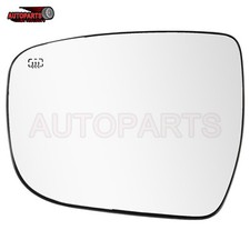 Exterior Heated Mirror Glass w/ Backing Plate Driver Side for Nissan 963654BA0A