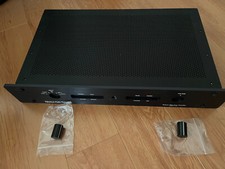 All black High quality anodized aluminum Preamplifier chassis made in California
