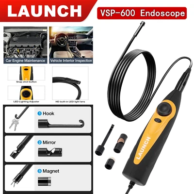 2026 LAUNCH VSP-600 Endoscope Inspektionkamera 5.5mm 360° Videoscope für X431