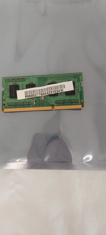 Samsung 1GB 1Rx8 PC3-8500S M471B2873FHS-CF8 RAM Laptop Memory SODIMM Chip - Image 4 of 4