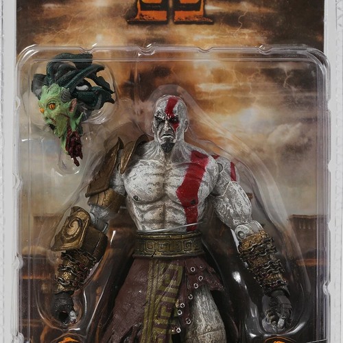 God of War II Kratos Action Figure Medusa Head 7In Gaming Figure Gift Toy New - Picture 2 of 6