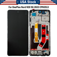 For OnePlus Nord N30 CPH2513 T-Mobile Display LCD Touch Screen Digitizer w/Frame