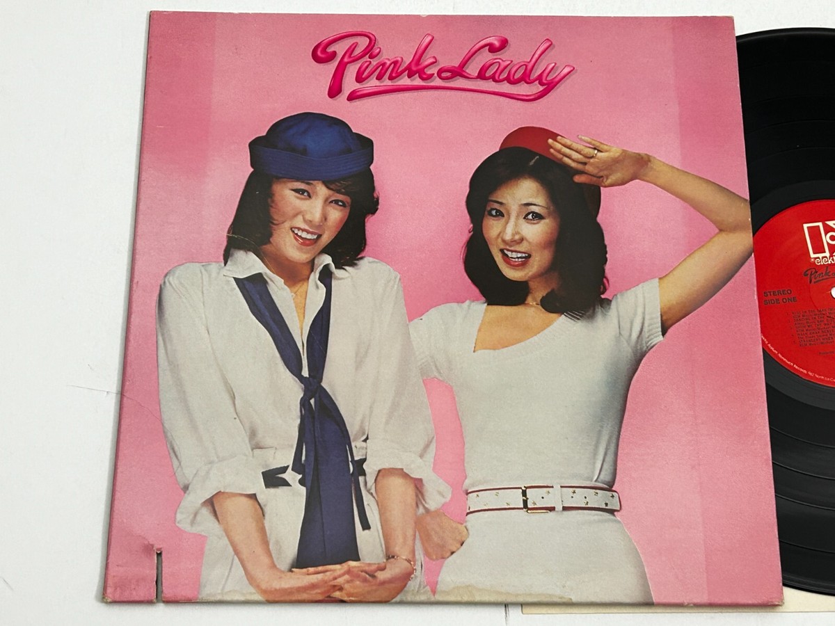 Pink Lady Movie Program Record J-Pop Idol Japan Mie Kei Disco