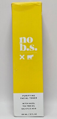 no b.s. Purifying Facial Toner /Witch Hazel Tea Tree Oil & Salicylic Acid 5FL.oz