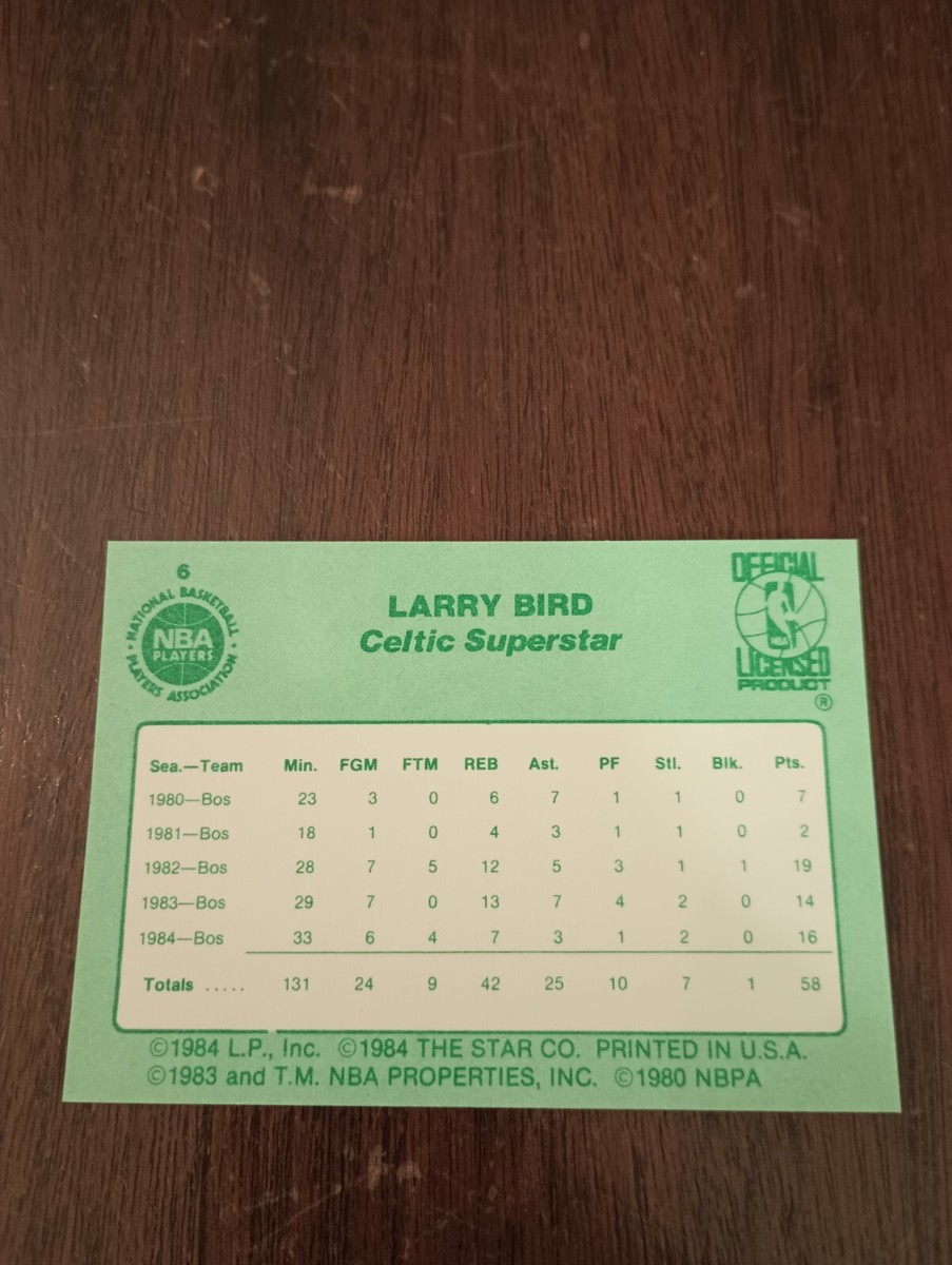 激レアStarlingear Classic Designs ビーズ 3個セット 1984 Star #6 Larry Bird (All-Star Stats) (NM-MT) | eBay