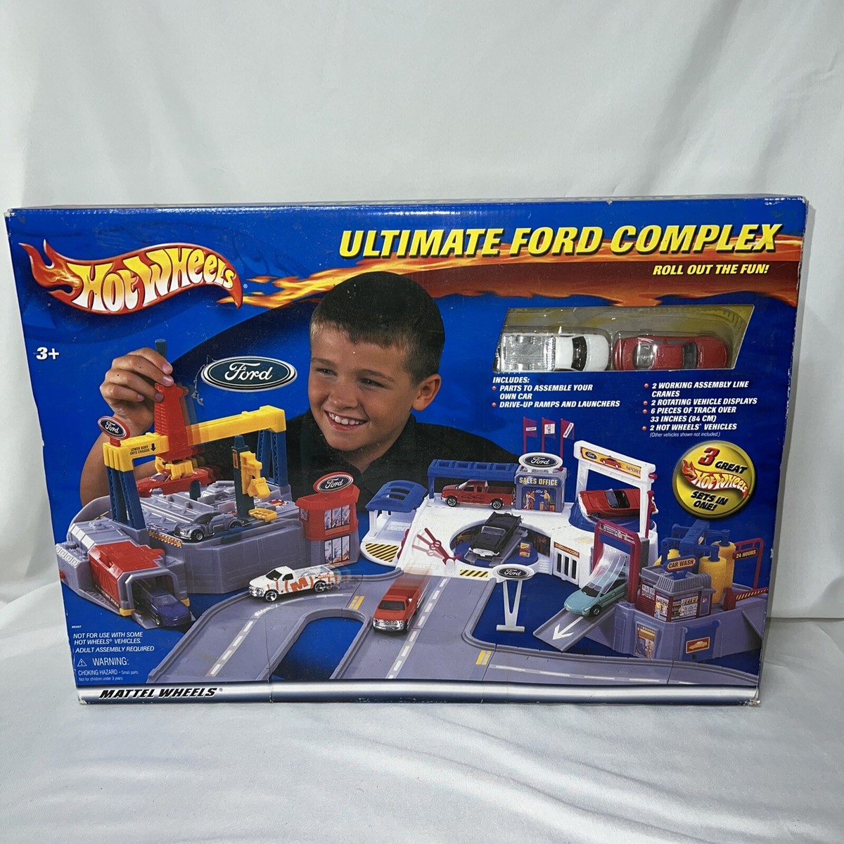 RARE Hot Wheels Ultimate Ford Complex Set Sealed In Box # 89387 | eBay