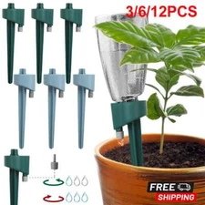 Auto Plant Waterer Self Watering Spikes Device System Slow Release Control NEW