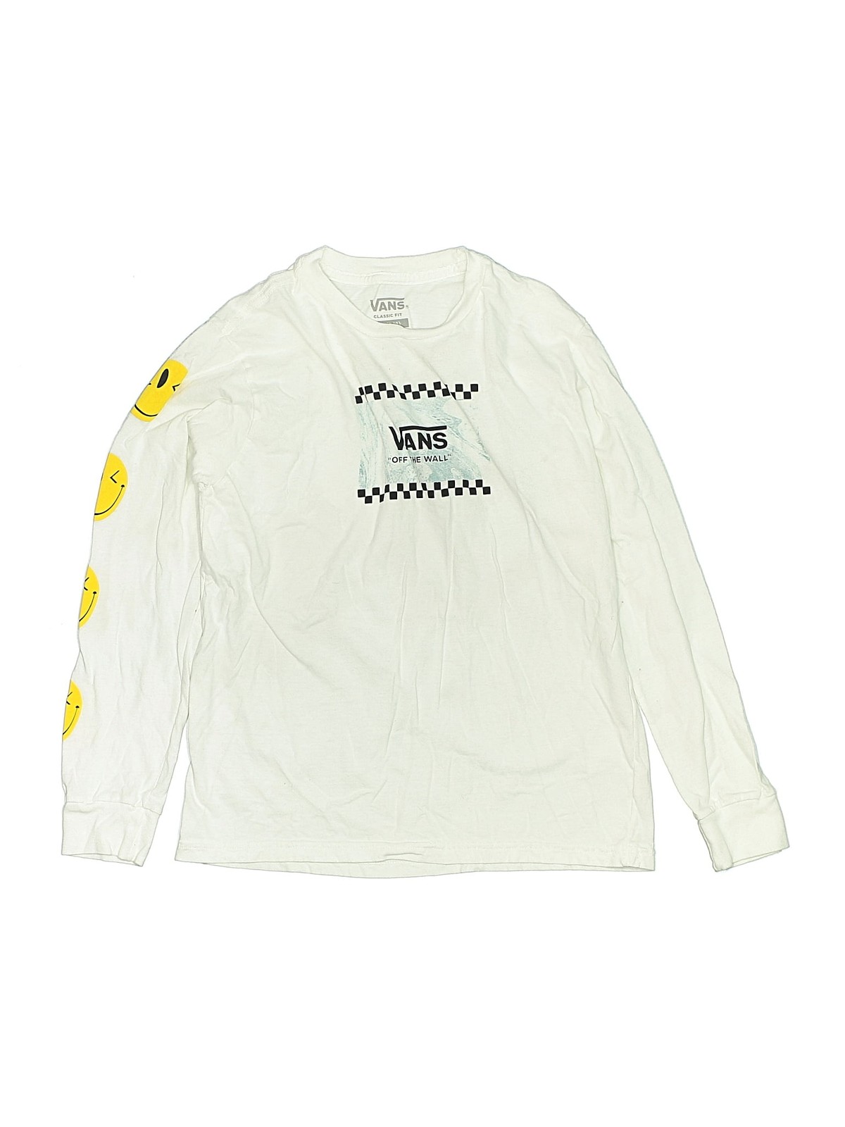 Vans Girls Ivory Long Sleeve T-Shirt 8