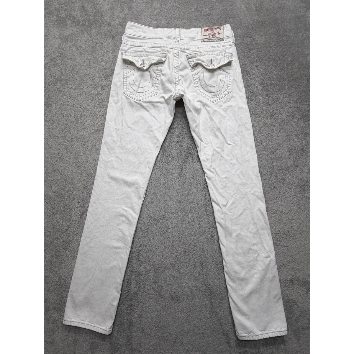 True Religion White Jeans for Men for sale | eBay