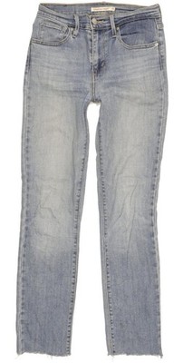 Levi's 724  Damen Blau Straight Slim Stretch Jeans W25 L28 (102227)