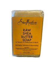 Shea Moisture Raw Shea Butter Soap w/ Frankincense  Myrrh -Packaging is Damaged