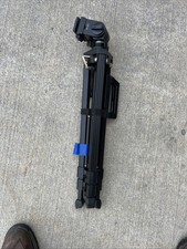 GoldCoast GT-350 Deluxe H-Lock Camera Tripod - Vintage - Black  Gold