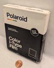 Polaroid Color i-Type Instant Film.BLACK FRAME edition.8 photos.for camera/lab