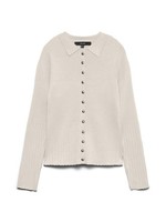 Strickjacke Vero Moda Vmsiri Damen, GrößE M, Grau, Baumwolle, Cardigan