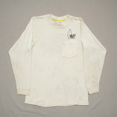 Vintage 70s Hi Cru Stedman Radford Surf Team Hawaii Long Sleeve T Shirt Ram Wave