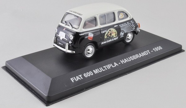 Ixo - Fiat 600 Multipla 1956 Der Italienischen Kaffeemarke Hausbrandt - 1/43 ...-image