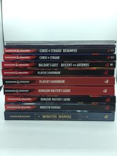 Lot Of 9+ Dungeons & Dragons Books Handbook Masters Guide Monster Manual +Screen