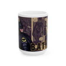 Batman Movie Mug, Music Coffee Cup, 15oz