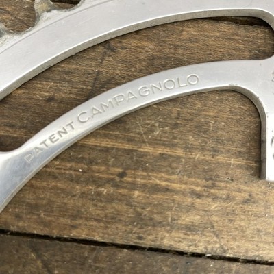 Vintage Campagnolo Chainring 52T 3-ARM Road Bike Italy Wear 3-Bolt