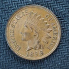 1898 * * INDIAN HEAD CENT  **NICE COIN** FREE SHIPPING! C4353