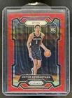 2023-24 Panini Prizm Victor Wembanyama RC Prizm Ruby Wave Rookie #136 Spurs