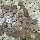 Lot Of 60 1950's Lincoln Wheat Pennies - Good Mix Of 1950S Cpix