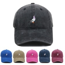 Sun Protection Summer Sun Hat Pigeon Embroidered Sports Hat  All Seasons