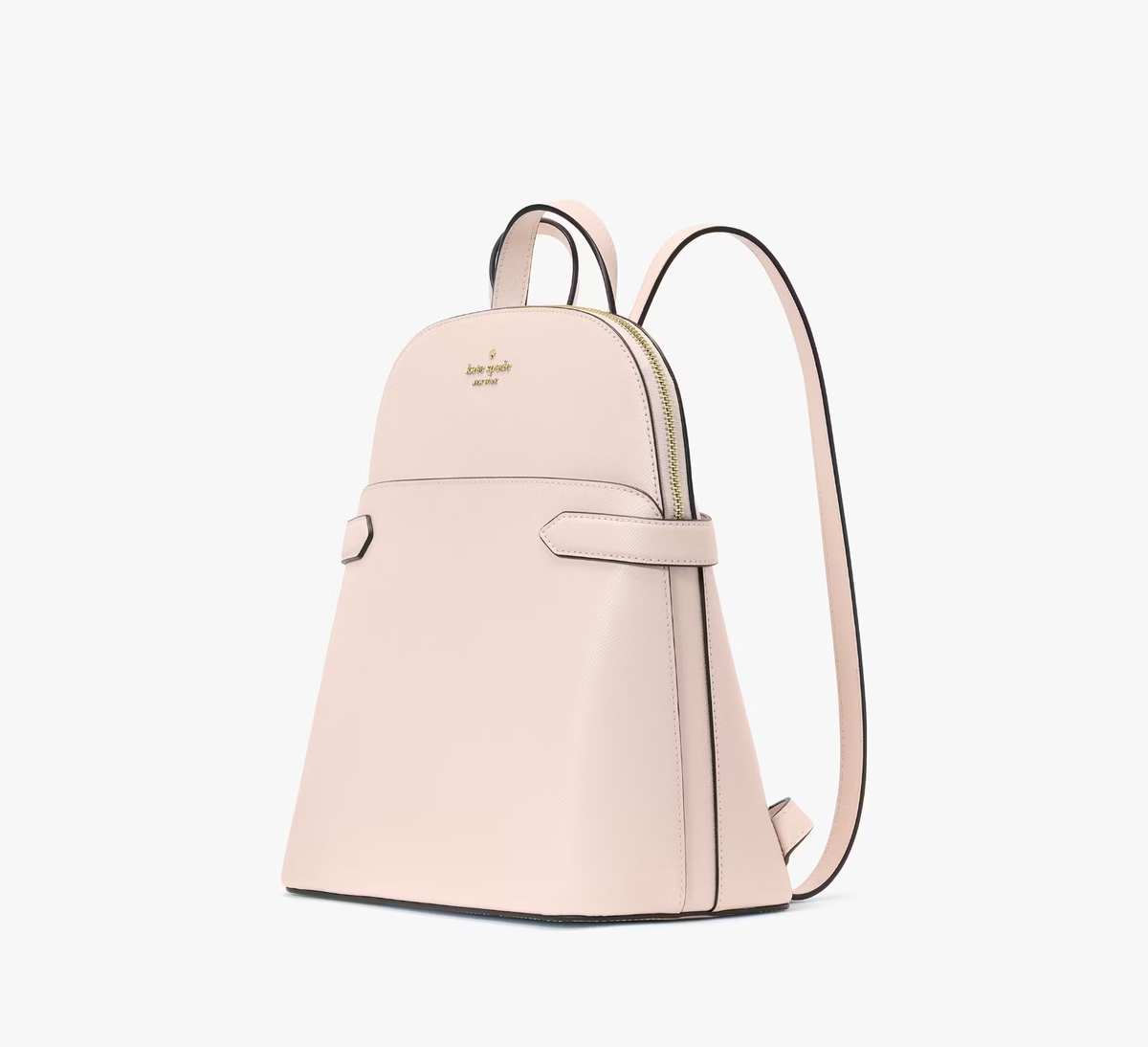 Kate Spade Staci Dome Backpack Pastel Pink Leather Bag KG021 