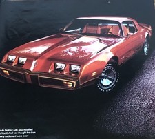 Original 1980 Pontiac Brochure Full Line Firebirdgrand Prixphoenixle Mans