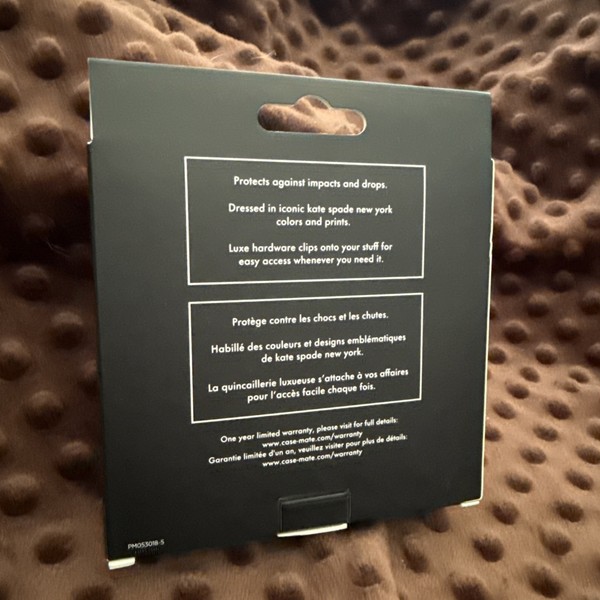 Kate Spade Estuche protector para AirPods Pro con llavero Hollyhock Cream Gen 3 2