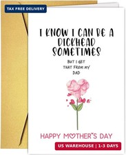 Funny Mother's Day Card Gift for Mom Grandma,Humor Mothers Day Card Gift from So