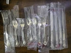 1979 Gorham Chantilly Sterling Silver Spoon Knife Dinner Salad Fork set x11 Pc