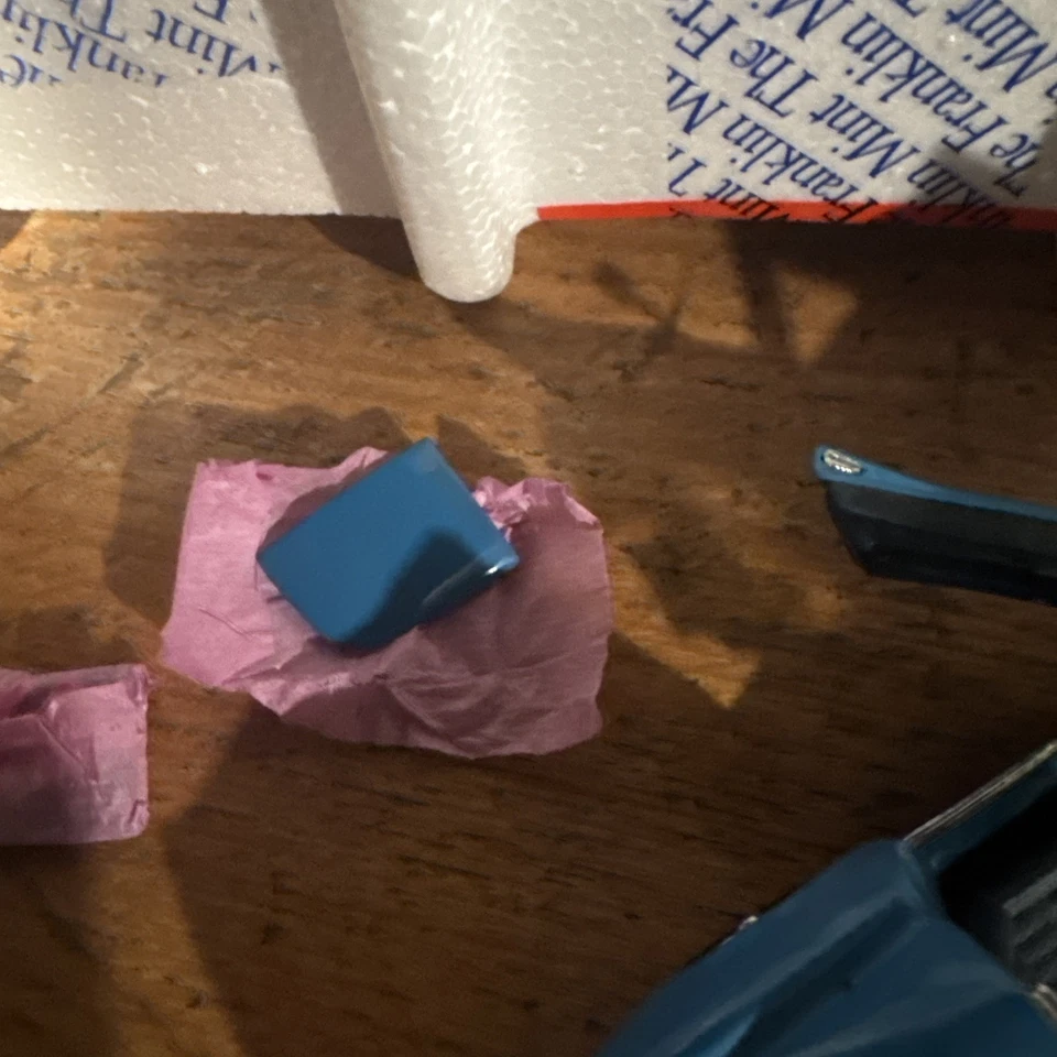 1968 CORVETTE 427 небесно-голубой с T-TOPS FRANKLIN новом 1:24 новый в коробке литой металл - Изображение 3 из 4