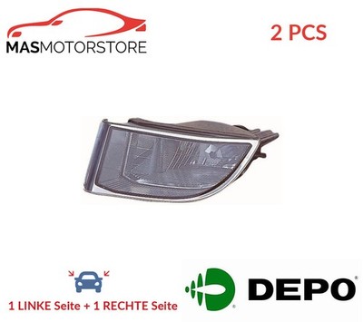 NEBELSCHEINWERFER PAAR SET DEPO 212-2039L-AE 2PCS I NEU OE QUALITÄT