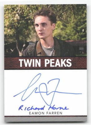 Twin Peaks The Log Lady Chronicles Eamon Farren Inscription Autograph