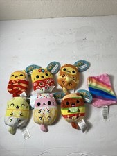 NEW Cats Vs Pickles Bean Bag Plush Lot of 6 WITH TAGS Kittens Vs Gherkins
