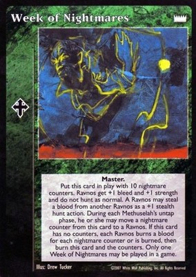 Week of Nightmares [LotN Set] - VTES Karte